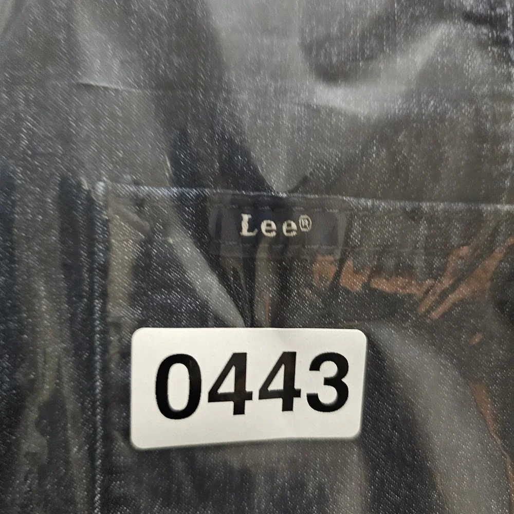 Lee Women's‎ Jeans Size 10 Blue Short Dark Wash Elastic Waistband Pockets 443226
